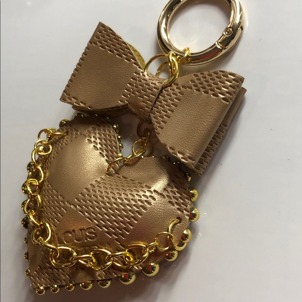 Heart Keychain/ Handbag Decor